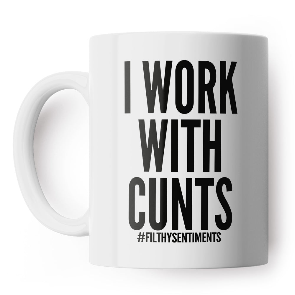 I Work With Cunts Mug #6 image